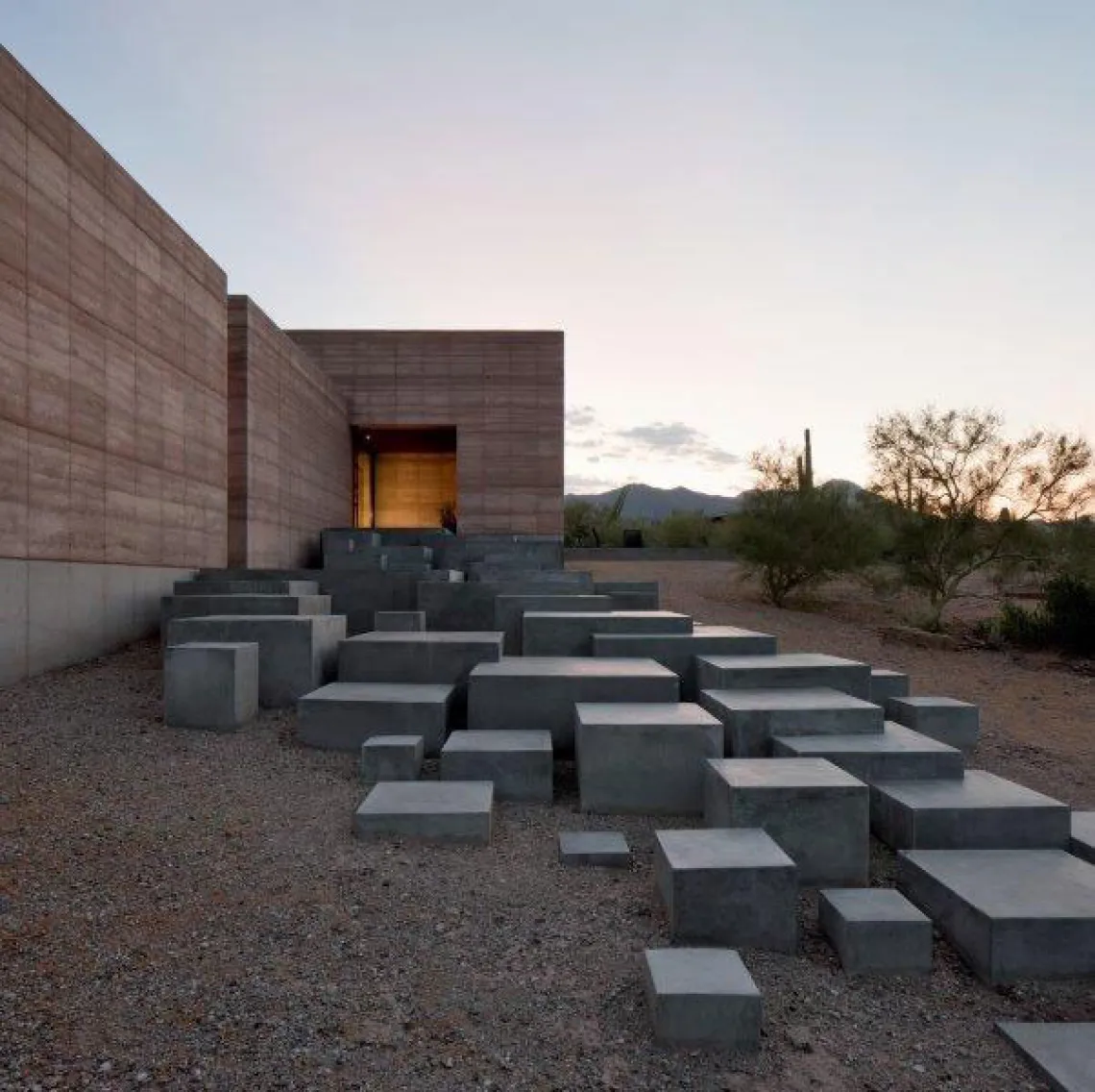 Tucson Mountain Retreat, by DUST Architects