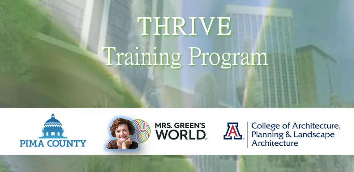 THRIVE Training Program screen