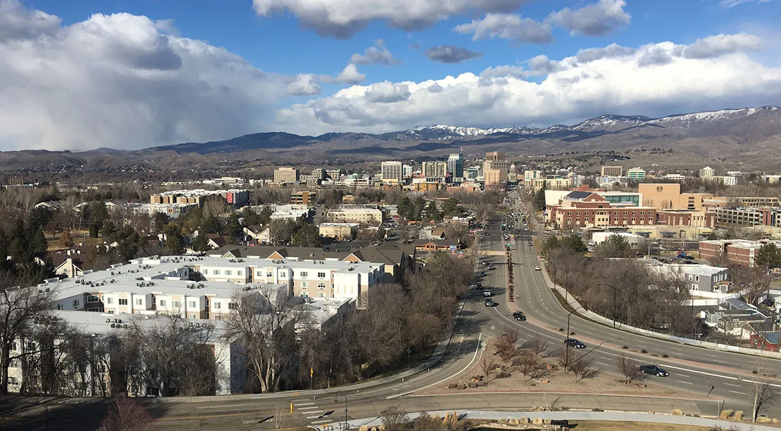 Boise, Idaho skyline