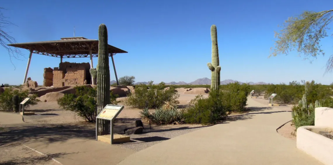 Casa Grande Ruins National Monument.