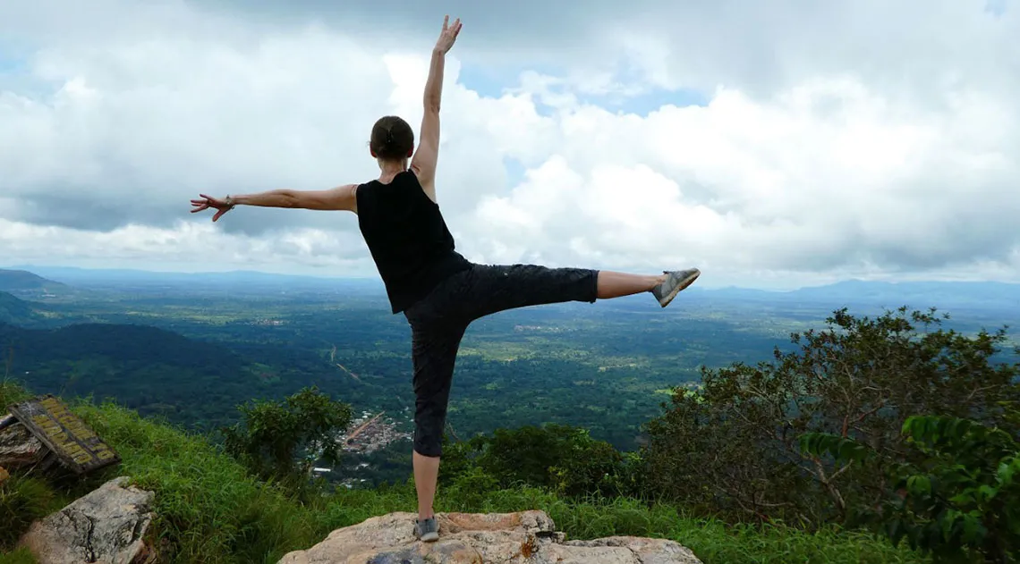 Lisa Schrenk, balancing