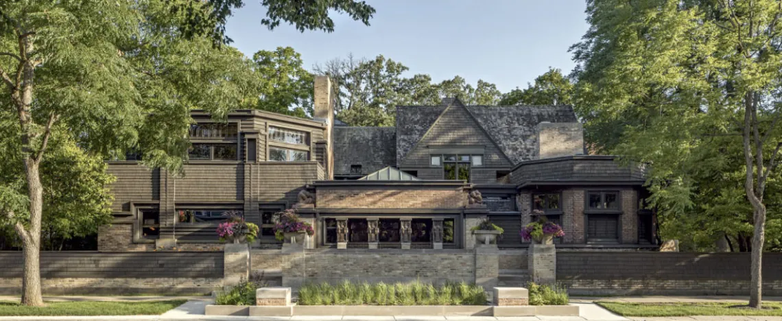 Frank Lloyd Wright's Oak Park studio