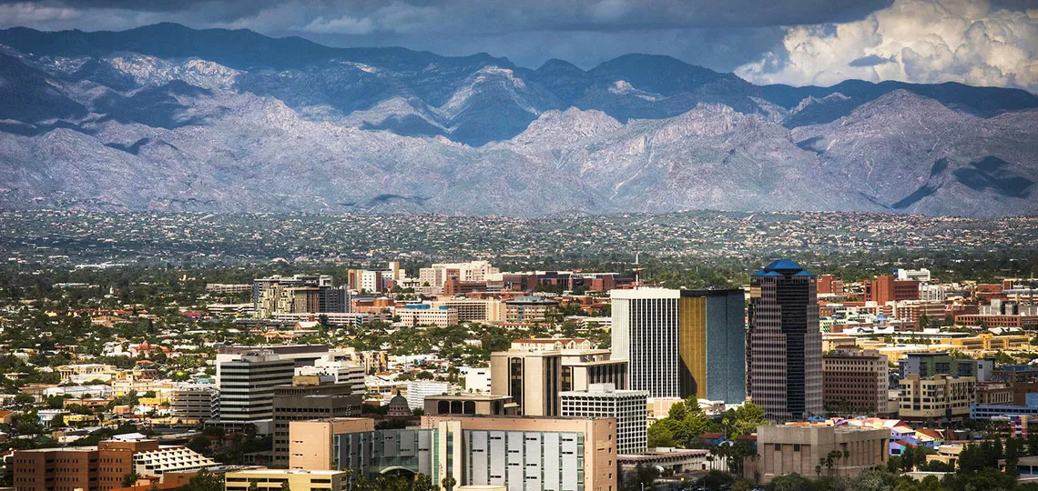 Tucson skyline