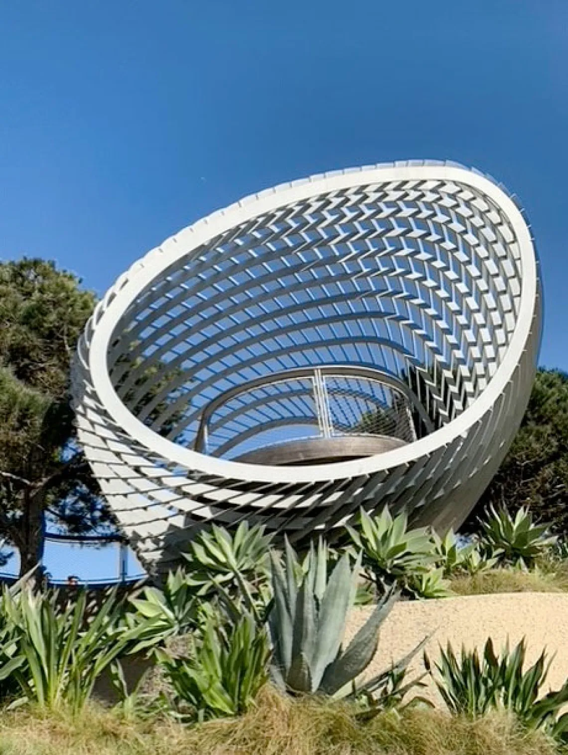 Overlook platform at Tongva Park