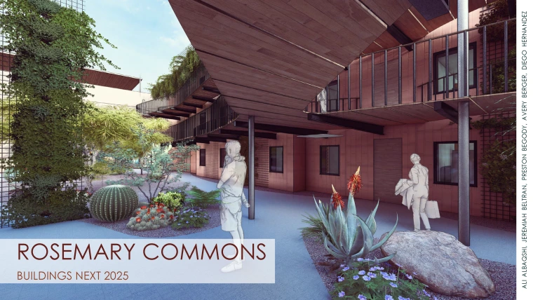 Rendering of Rosemary Commons design