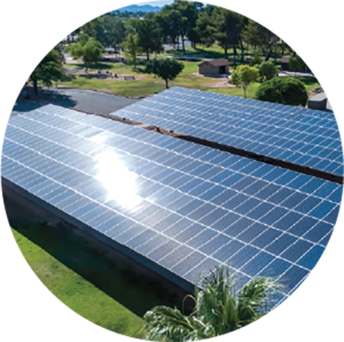 Solar panels 